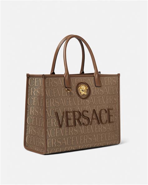 authentic versace bags sale|Versace handbags with big zipper.